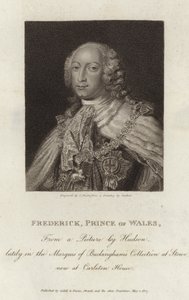 Porträt von Friedrich Ludwig, Prinz von Wales von English School