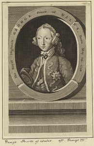 Porträt von George, Prinz von Wales von English School
