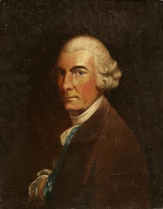 Porträt von George William Fairfax von English School
