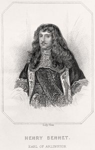Porträt von Henry Bennet, Earl of Arlington