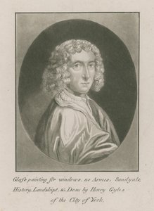 Porträt von Henry Gyles, Glasmaler von English School