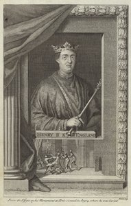 Porträt von Heinrich II. von England