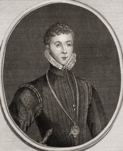 Porträt von Henry Stewart (1545-67) Lord Darnley von English School