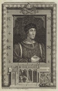 Porträt von Heinrich VI. von England