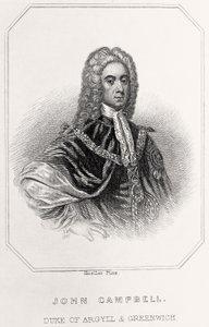 Porträt von John Campbell, Herzog von Argyll und Greenwich