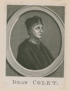 Porträt von John Colet von English School