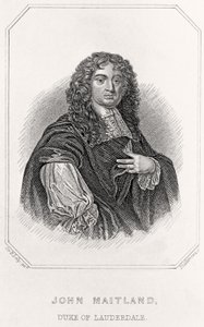 Porträt von John Maitland, Herzog von Lauderdale, 1835