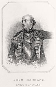 Porträt von John Manners, Marquis von Granby