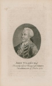 Porträt von John Wilkes