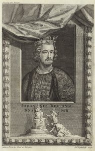 Porträt von Johann von England