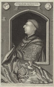 Porträt von Johann von Lancaster, Herzog von Bedford