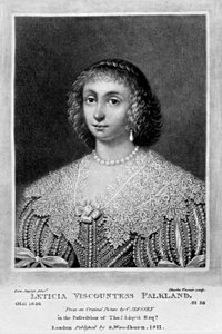 Porträt von Lady Viscountess Falkland, aus 