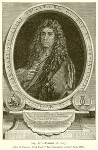 Porträt von Lully von English School