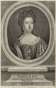 Porträt von Maria II. von England