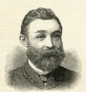 Porträt von Mr. R. Urwin, Sekretär der Tyne Improvement Commissioners, 1884 von English School