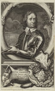 Porträt von Oliver Cromwell