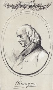 Porträt von Pierre-Jean de Beranger