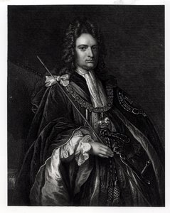 Porträt von Robert Harley, erster Earl of Oxford (1671-1724) (Kupferstich) von English School