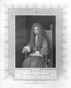 Porträt von The Honourable Robert Boyle