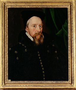 Porträt von William Cecil, 1. Baron Burghley (1520-98)