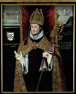 Porträt von William of Wykeham (1325-1404)