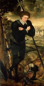 Porträt eines Gentlemans, traditionell als Sir Robert Sidney identifiziert