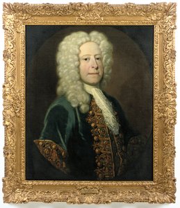 Porträt eines Gentlemans, traditionell identifiziert als Hugh Smith von Weald Hall, Sheriff von Essex