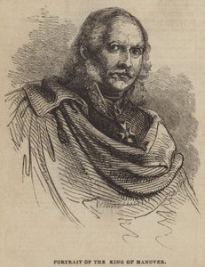Porträt des Königs von Hannover