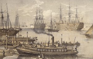 Hafen von Portsmouth
