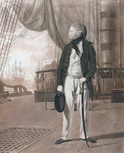 Prinz William Henry als Seekadett, später König William IV von English School