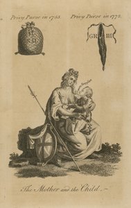 Privatgeldbörse 1753 neben der Privatgeldbörse 1773