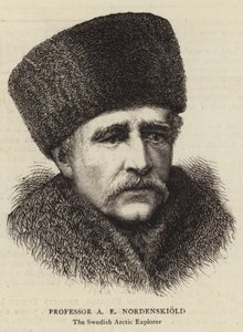 Professor A E Nordenskiold von English School