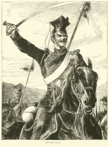 Preußischer Ulan, Juli 1870 von English School