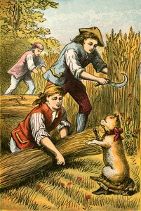 Puss bedroht die Schnitter
