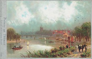 Putney am Fluss Thames