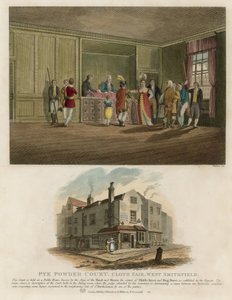 Pye Powder Court, Cloth Fair, West Smithfield von English School