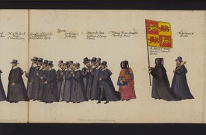 Begräbnisprozession von Königin Elisabeth I.