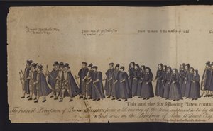 Begräbnisprozession von Königin Elisabeth I.