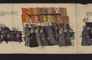 Begräbnisprozession von Königin Elisabeth I.