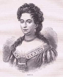 Königin Maria II. von England von English School