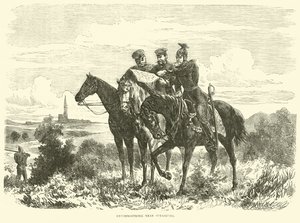 Erkundung in der Nähe von Straßburg, September 1870