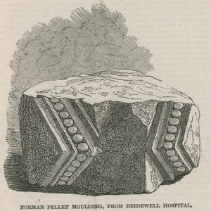 Relikte des Bridewell Krankenhauses von English School