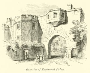 Überreste des Richmond-Palastes
