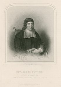 Rev. James Guthrie, Pfarrer von Stirling, 1661
