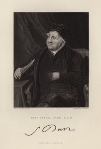 Reverend Samuel Parr von English School