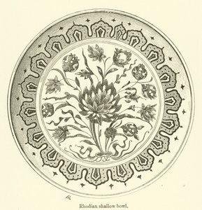 Rhodische flache Schale