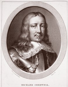 Richard Cromwell, zugeschrieben Maurin, graviert von de Langlume von English School