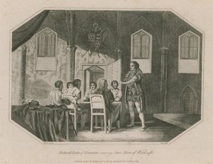 Richard Herzog von Gloucester beschuldigt Jane Shore der Hexerei