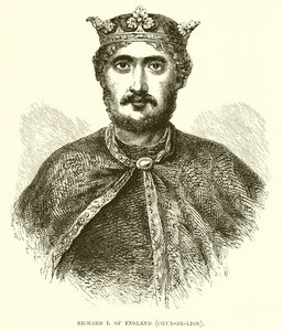 Richard I. von England von English School