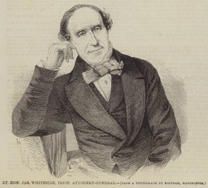 Der ehrenwerte Jas Whiteside, irischer Generalstaatsanwalt